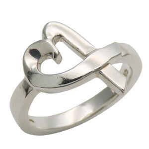 Tiffany & Co Ring / Ring Loving Heart 925 Silver Approx 3.8g Silver Paloma